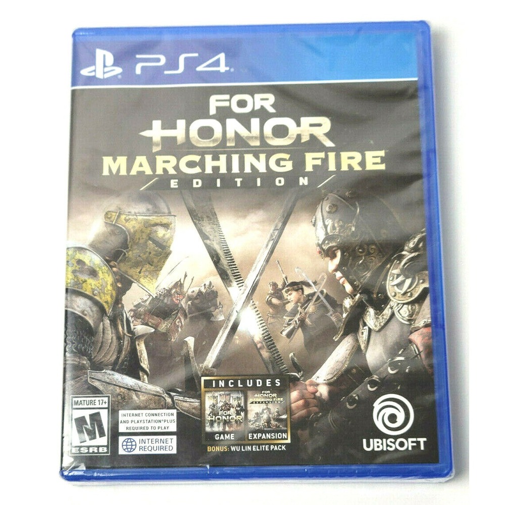 FOR HONOR: MARCHING FIRE EDITION - PS4 GAME -‎ BRAND NEW, FACTORY SEALED!